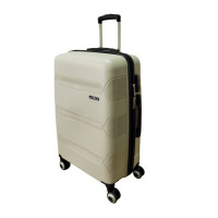 Hotowa Gold PP Valiz 8011 Ekru TSA Kilitli Orta Boy Hotowa Gold PP Valiz 8011 Ekru TSA Kilitli Orta Boy