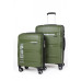 Hotowa Gold PP Valiz 8011 Haki Yeşil TSA Kilitli Üçlü Valiz Seti
