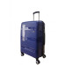Hotowa Gold PP Valiz 8011 Koyu Mavi TSA Kilitli Üçlü Valiz Seti