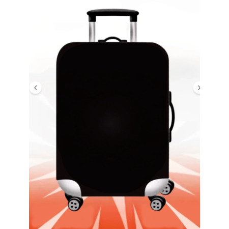 Hotowa Valiz Kılıfı Kabin Boy Siyah