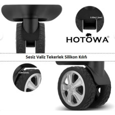 Hotowa Valiz Tekerlek Kılıfı Tırtıklı 8 Adet